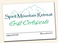 a gift certificate